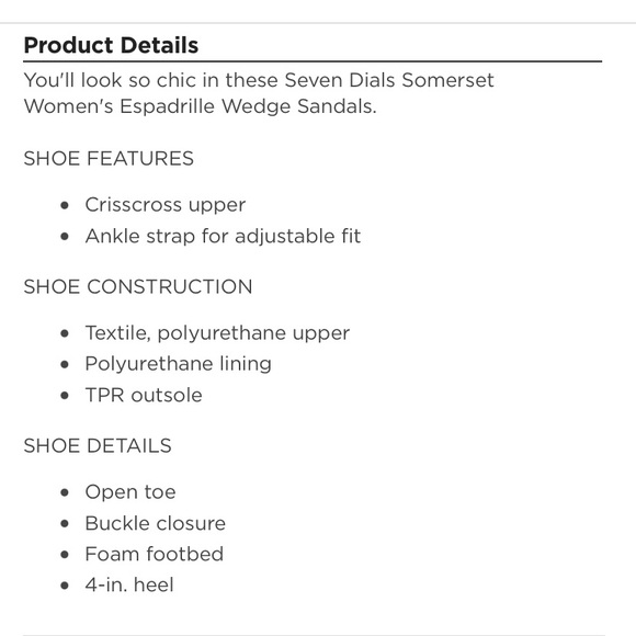 SEVEN DIALS Somerset Espadrille - Picture 7 of 7